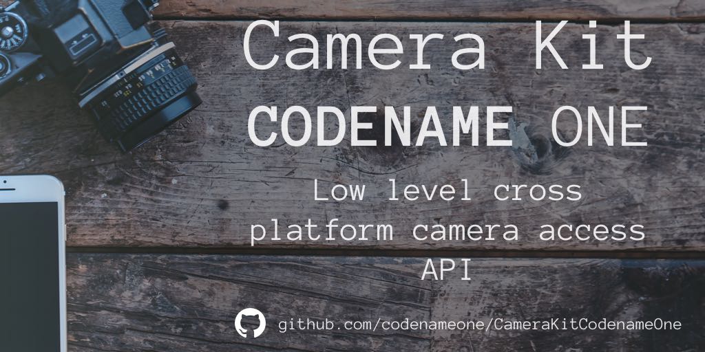 Camera Kit – Low Level Camera API